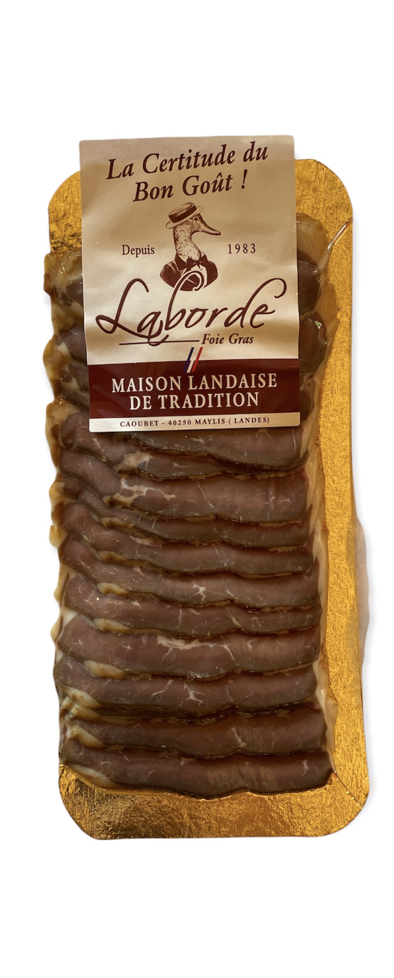 MAGRET DE CANARD FUME TRANCHE 100G