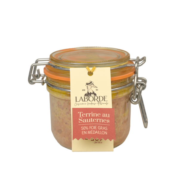 Terrine au Sauternes 50% fg en médaillon