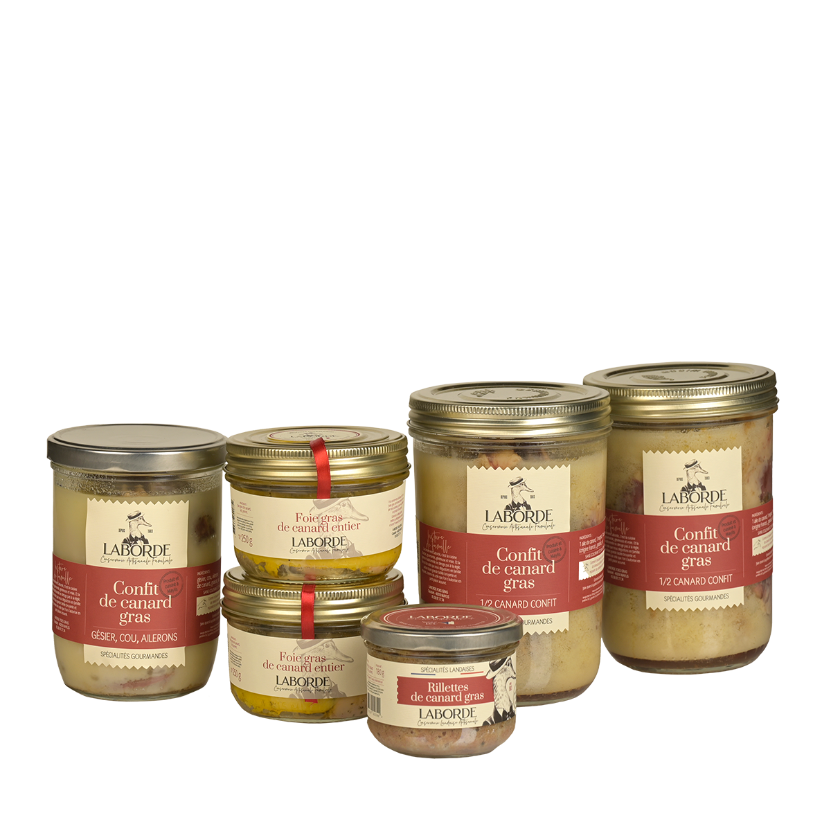 Maison Rabuat - Foie gras de canard entier 180g Bocal - Vente en ligne